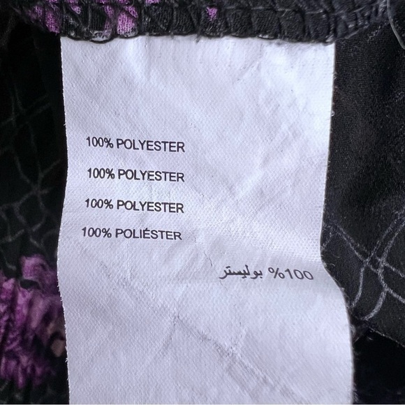 ADDITION Elle Michel Studio Printed & Pleated Chiffon Blouse Size 20 - Picture 10 of 11